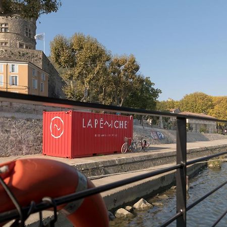 La Peniche - Bed And Bicycle - Tournon Hotel Eksteriør billede